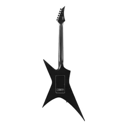 Solar X1.6Svart+ 6 Telli Elektro Gitar (Black Matte) - 2