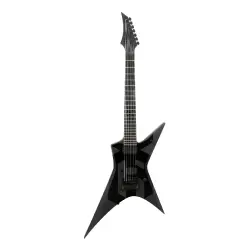 Solar X1.7Ola 7 Telli Elektro Gitar (Black on Black with Ola Logo) - 1