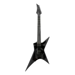 Solar X1.7Ola 7 Telli Elektro Gitar (Black on Black with Ola Logo) - 1