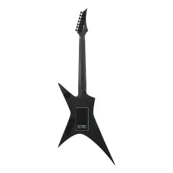 Solar X1.7Ola 7 Telli Elektro Gitar (Black on Black with Ola Logo) - 2