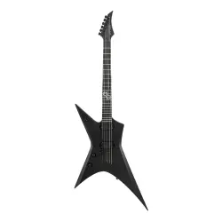 Solar X2.6C LH 6 Telli Solak Elektro Gitar (Carbon Black Matte) - 1