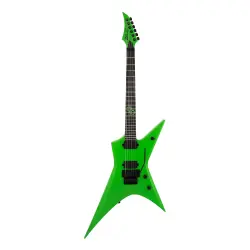 Solar X2.6FRGN+ 6 Telli Elektro Gitar (Green Neon Matte) - 1