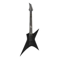 Solar X2.7BOP+ 7 Telli Elektro Gitar (Black Open Pore Matte) - 1