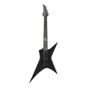 Solar X2.7BOP+ 7 Telli Elektro Gitar (Black Open Pore Matte) - 1