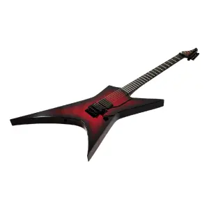 Solar XF1.6Dismember 6 Telli Elektro Gitar (Flame Wine Burst Gloss) - 3