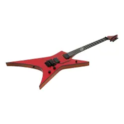 Solar XF1.6FRFBR+ 6 Telli Elektro Gitar (Flame Blood Red Matte) - 3