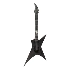 Solar XF1.7FB+ 7 Telli Elektro Gitar (Flame Black Matte) - 1