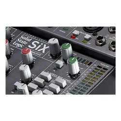 Solid State Logic SiX 6 Kanallı SuperAnalogue Masaüstü Mini Mikser - 5