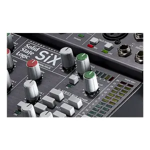Solid State Logic SiX 6 Kanallı SuperAnalogue Masaüstü Mini Mikser - 5