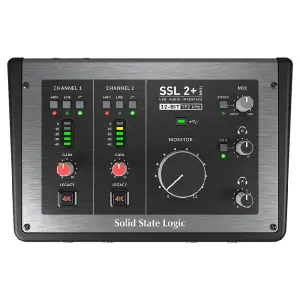 Solid State Logic SSL 2+ MKII USB-C Audio/MIDI Arayüzü - 1