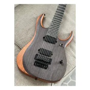 Soloking ELS-7 FR Natural Floyd Rose 7 Telli Elektro Gitar - 4