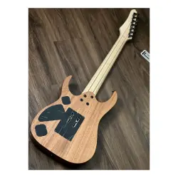 Soloking ELS-7 FR Natural Floyd Rose 7 Telli Elektro Gitar - 5