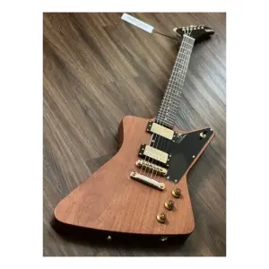Soloking EX 1958 Mahogany Tribute Walnut Gold Hardware Elektro Gitar - 2