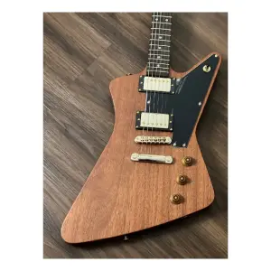 Soloking EX 1958 Mahogany Tribute Walnut Gold Hardware Elektro Gitar - 6