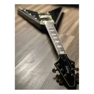 Soloking FV Custom Black Beauty Gold Hardware Jescar Elektro Gitar - 5