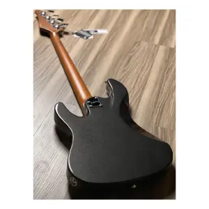Soloking MJ-1 Classic Bass Roasted Maple Neck Black Metallic Elektro Bas Gitar - 4