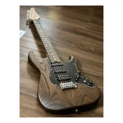 Soloking MS-1 Classic Ash Torched Black Rosewood Neck Elektro Gitar - Soloking Guitars