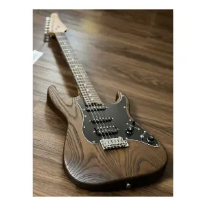 Soloking MS-1 Classic Ash Torched Black Rosewood Neck Elektro Gitar - 1