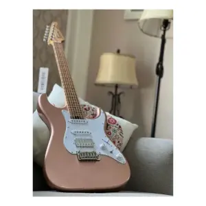 Soloking MS-1 Classic MKII Roasted Maple FB Midnight Rose Gold Nafiri Special Run Elektro Gitar - 1