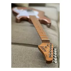 Soloking MS-1 Classic MKII Roasted Maple FB Midnight Rose Gold Nafiri Special Run Elektro Gitar - 4