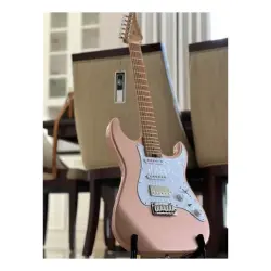 Soloking MS-1 Classic MKII Roasted Maple FB Midnight Rose Gold Nafiri Special Run Elektro Gitar - 7