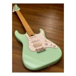 Soloking MS-1 Classic MKII Roasted Maple FB Seafoam Green Elektro Gitar - Soloking Guitars