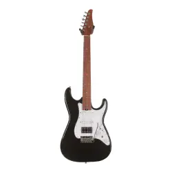 Soloking MS-1 Classic Roasted Maple FB Metallic Black Elektro Gitar - Soloking Guitars