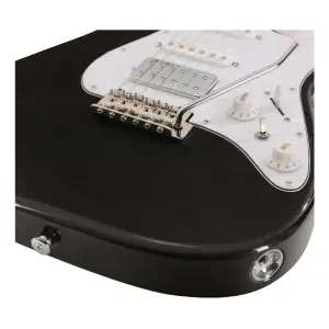 Soloking MS-1 Classic Roasted Maple FB Metallic Black Elektro Gitar - 5