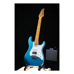 Soloking MS-1 Classic Roasted Maple Neck and FB Lake Placid Blue Elektro Gitar - Soloking Guitars