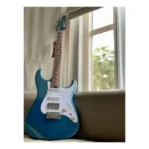 Soloking MS-1 Classic Roasted Maple Neck Rosewood FB Lake Placid Blue Elektro Gitar - 1