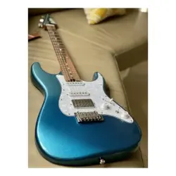 Soloking MS-1 Classic Roasted Maple Neck Rosewood FB Lake Placid Blue Elektro Gitar - 2