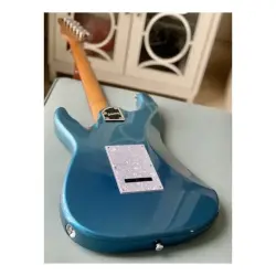 Soloking MS-1 Classic Roasted Maple Neck Rosewood FB Lake Placid Blue Elektro Gitar - 3
