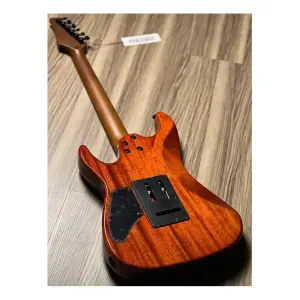 Soloking MS-1 Custom 22 HSS Ebony Ocean Storm Double Wipeout Jescar Elektro Gitar - 6