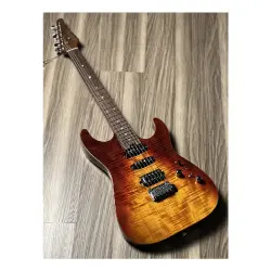 Soloking MS-1 Custom 22 HSS Flat Top Fire Wakesurf Rosewood FB Jescar Elektro Gitar - 2