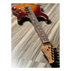 Soloking MS-1 Custom 22 HSS Flat Top Fire Wakesurf Rosewood FB Jescar Elektro Gitar - 6