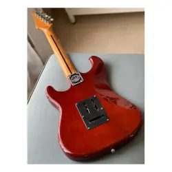 Soloking MS-1 FM Artisan Flame Maple Neck Honeyburst Nafiri Special Run Jescar Elektro Gitar - 5