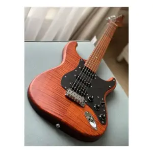 Soloking MS-1 FM Artisan Roasted Flame Maple Neck Caramel Nafiri Special Run Elektro Gitar - 1