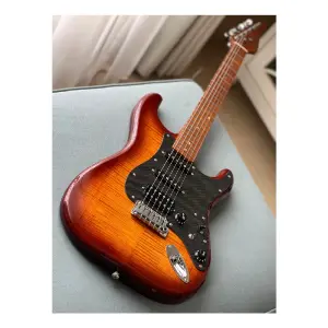 Soloking MS-1 FM Artisan Roasted Flame Neck Honeyburst Gloss Nafiri Special Run Elektro Gitar - 2