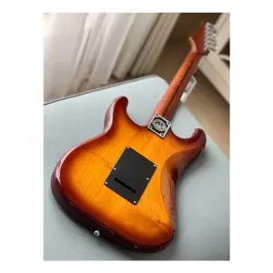 Soloking MS-1 FM Artisan Roasted Flame Neck Honeyburst Gloss Nafiri Special Run Elektro Gitar - 3