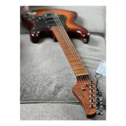 Soloking MS-1 FM Artisan Roasted Flame Neck Honeyburst Gloss Nafiri Special Run Elektro Gitar - 6