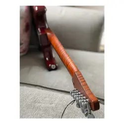 Soloking MS-1 FM Artisan Roasted Flame Neck Honeyburst Gloss Nafiri Special Run Elektro Gitar - 7