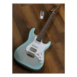 Soloking MS-11 Classic Ash Ice Burst Rosewood Neck Elektro Gitar - 2