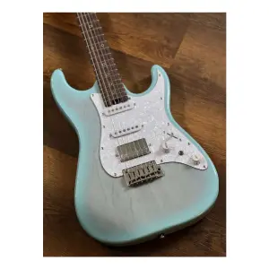 Soloking MS-11 Classic Ash Ice Burst Rosewood Neck Elektro Gitar - 3