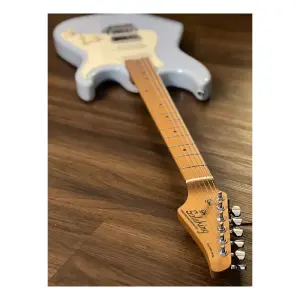 Soloking MS-11 Classic MKII Roasted Maple FB Sonic Blue Elektro Gitar - 6