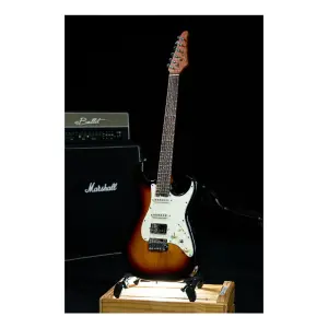Soloking MS-11 Classic MKII Rosewood FB 3 Tone Sunburst Elektro Gitar - 1