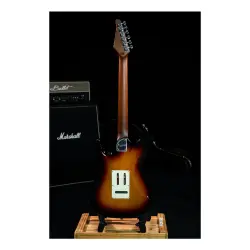 Soloking MS-11 Classic MKII Rosewood FB 3 Tone Sunburst Elektro Gitar - 2