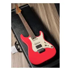 Soloking MS-11 Classic MKII Rosewood FB Fiesta Red Elektro Gitar - Soloking Guitars
