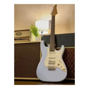 Soloking MS-11 Classic MKII Rosewood FB Sonic Blue Elektro Gitar - 6