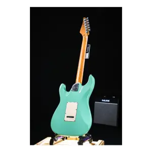 Soloking MS-11 Classic MKII Rosewood FB Surf Green Elektro Gitar - 2