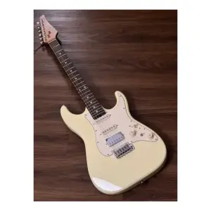 Soloking MS-11 Classic MKII Rosewood FB Vintage White Elektro Gitar - 2